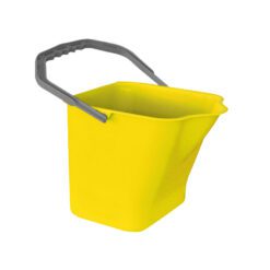 BALDE SANITARIO AMARILLO 15LTS CUADRADO PROFESIONAL