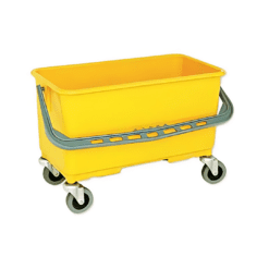 BALDE VIDR COMP. 4 RUEDAS 26LT C/SOPORTE AMAR. ZL