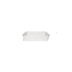 BANDEJA CARNICERA BLANCA N?3 45X33X11CM