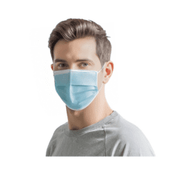 BARBIJO SMS ANMAT CELESTE C/ELASTICO X 50 UNID AJUSTE NASAL