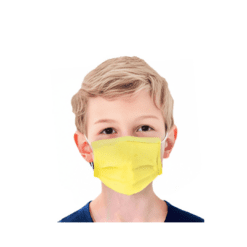 BARBIJO SMS ANMAT AMARILLO P/NI?OS C/ELASTICO X 50 UNID AJUSTE NASAL