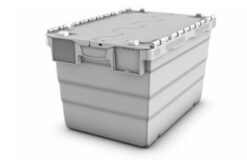 CAJON LOGISTICO INYECTADO C/BISAGRAS GRIS