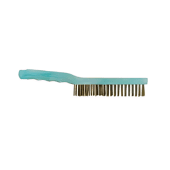 CEPILLO MANO ACERO C/MANGO BASE PVC 4 X 19CM