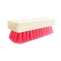 CEPILLO MANO BASE MADERA Y CERDAS PVC PVC