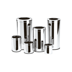 CESTO ACERO INOX C/TAP ARO 64LTS (70CM X ?35CM) BRINOX