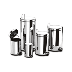 CESTO ACERO INOX C/TAP PEDAL 3LTS (27CM X ?27CM) BRINOX