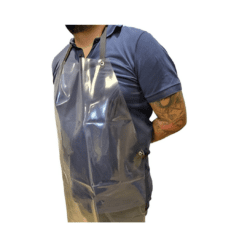 DELANTAL DE PVC BACHERO-CARNICERO TRANSPARENTE