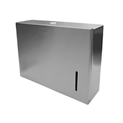 DISPENSER P/PAP. HIG. INTERCALADO ACERO INOX.