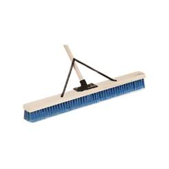 ESCOBILLON ESPECIAL BASE MADERA CERDA PVC C/RIENDAS X 50CM