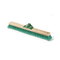 ESCOBILLON FRANCES BASE MADERA CERDA PVC X 80CM S/CABO