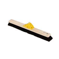 ESCOBILLON FRANCES BASE MADERA CERDA NEGRA X 50CM S/CABO