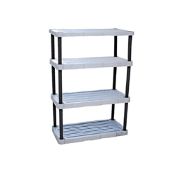 ESTANTERIA 4 ESTANTES PVC