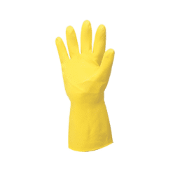 GUANTES AFELPADOS AMARILLOS XL