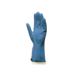 GUANTES MAPA ULTRAFOOD 495  AZUL NITRILO N? 8