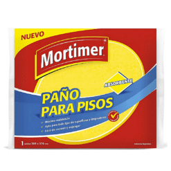 PA?OS MULTIUSO MORTIMER TIPO BALLERINA DE PISO X UNID. AMARILLA