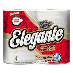 PAP HIG ELEGANTE BLANCO D/HOJA 20MT 40 ROLLOS X BOLS?N