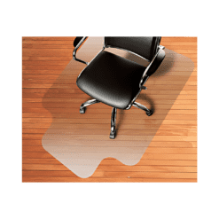TAPETE PLACA PROTECCION PVC PARA OFICINAS 90CMX120CM TRANSPARENTE