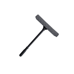 VID SEC P/PARABRISAS NEGRO PROFESIONAL X 25CM ANCHO C/MANGO 40CM Y RED EN LA ESPONJA