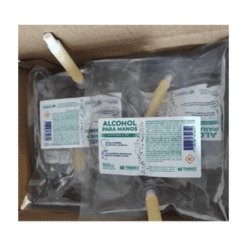 ALCOHOL PARA MANOS AL 70% THAMES SPRAY BAG X 800ML X 6UN.